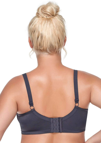 Gray Breast Minimizer Bra